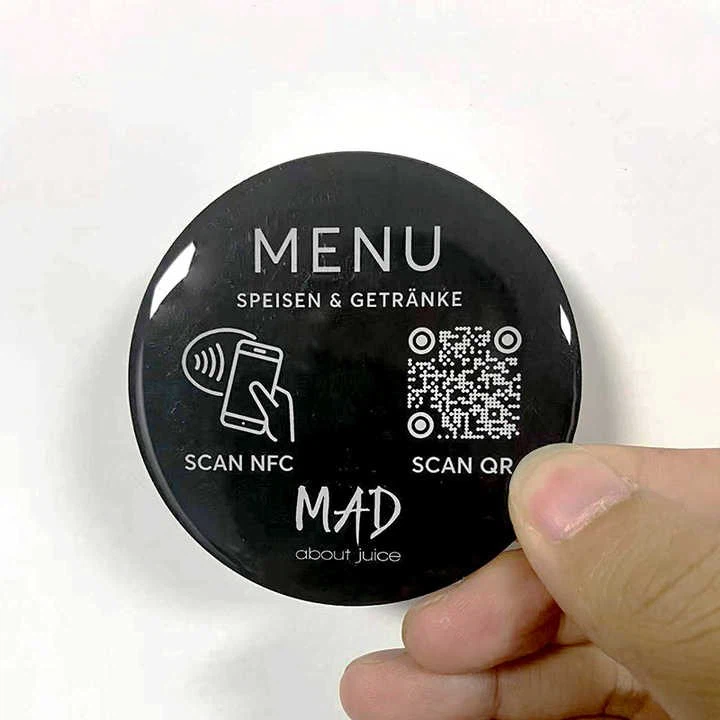 NFC Restaurant Menu Sticker