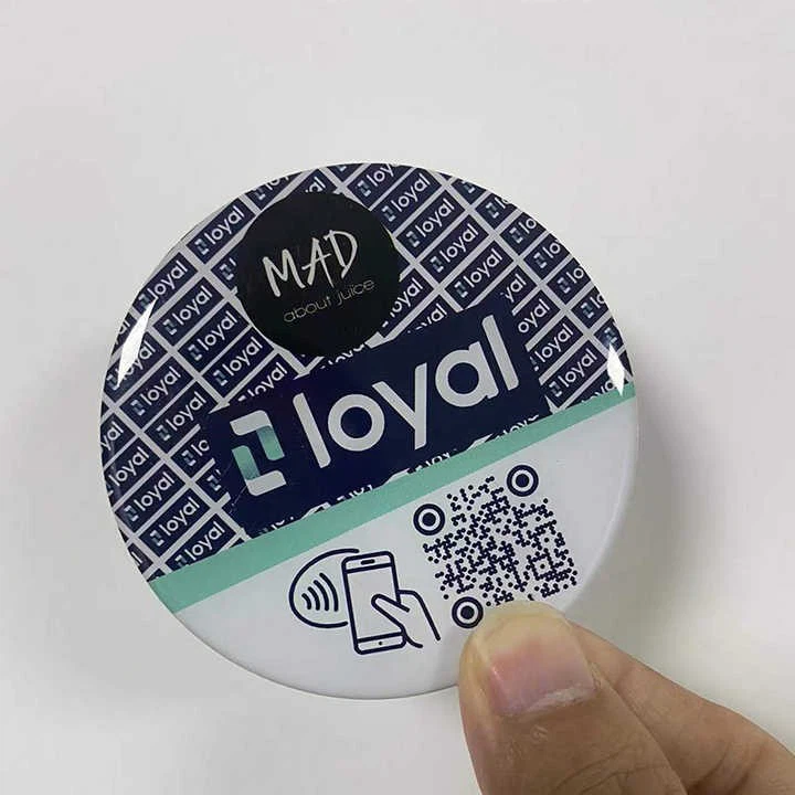 NFC Restaurant Menu Sticker